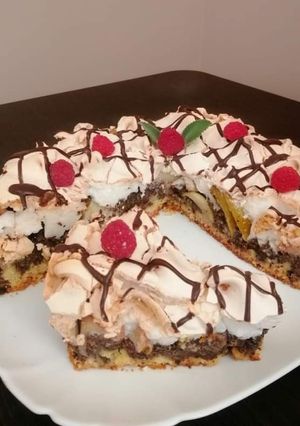 Пиріг фруктовий з маком