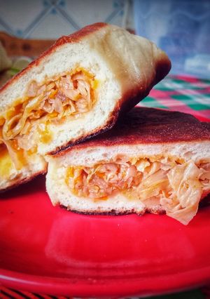 Пиріжки з капустою на пательні