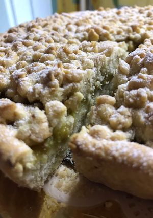 Пісний тертий пиріг