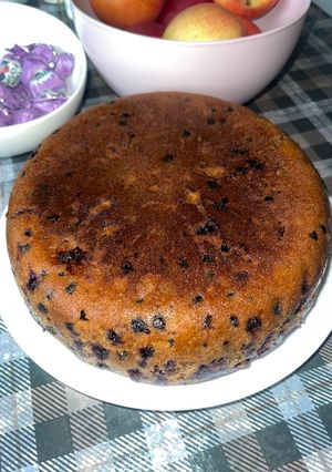 Пісний пиріг з ягодами