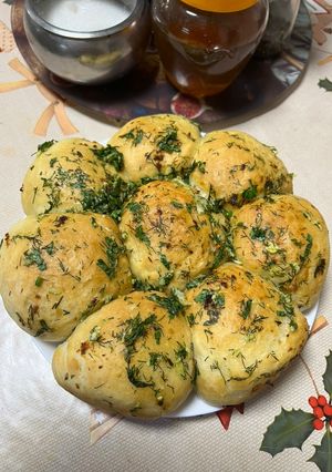 Пісні булочки з часником