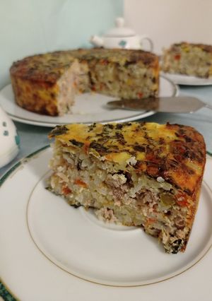 Рисовий пиріг