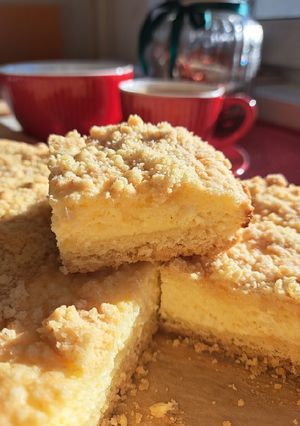 Сирний пиріг з крихтою