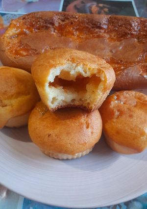 Сирні кекси з джемом