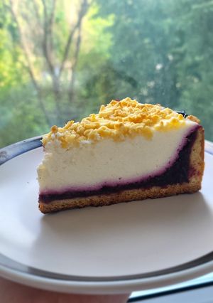 Сирно-ягідний пиріг