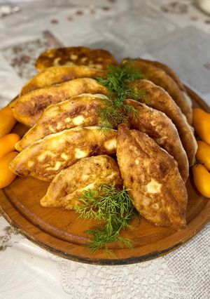 Смажені пиріжки з капустою