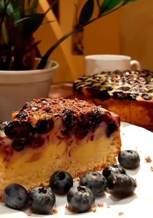 Тарт з лохиною та лимонною ноткою