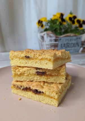 Тертий пиріг з апельсиновою пастою і шоколадом