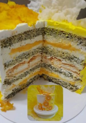 Торт "Маковий"