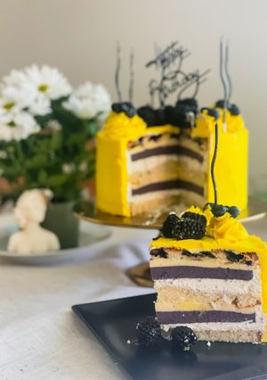 Торт «Лохина-лимон»