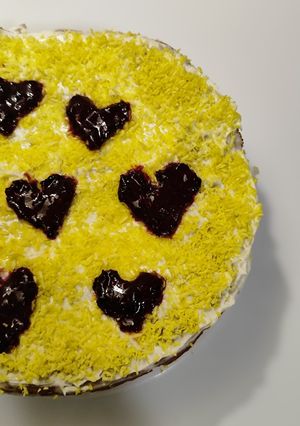 Торт "З любов'ю мамі" ️