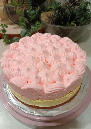 Торт "Ніжність" з сиром