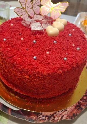Торт "Червоний оксамит"