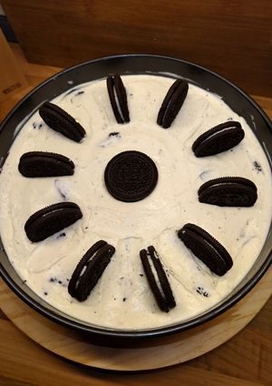 Торт з печива Орео та маскарпоне