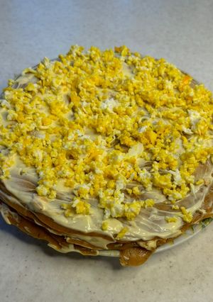 Торт з кільки