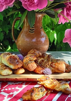 Часникові пиріжки