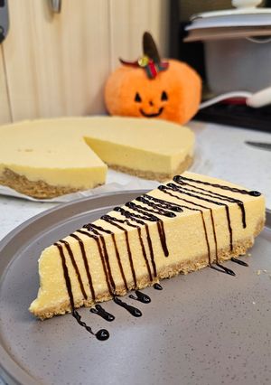 Чизкейк з гарбузом з желе, без випічки