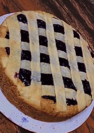 Чорничний пиріг