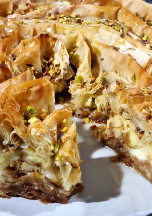 Чизкейк східний або пиріг з фісташками