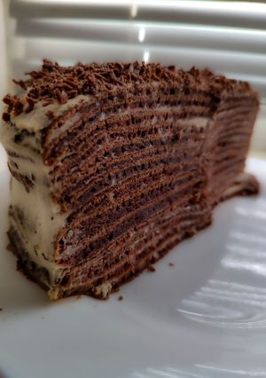 Шоколадний торт на сковороді