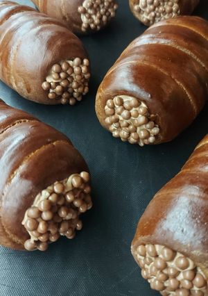 Шоколадні здобні булочки