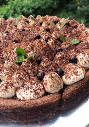 Шоколадний торт без борошна