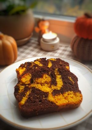 Шоколадно-гарбузовий кекс