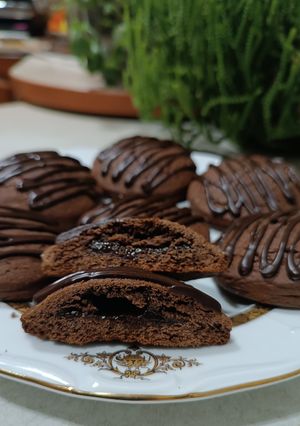 Шоколадні пряники з джемом