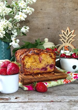 Ягідний кекс