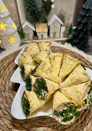 Закуска «конуси» з лаваша (або тако)