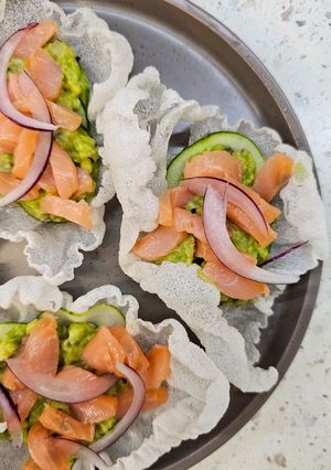 Закуска з червоною рибою. Цікава подача