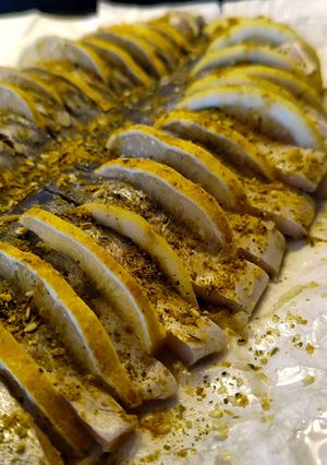 Запечена скумбрія в духовці