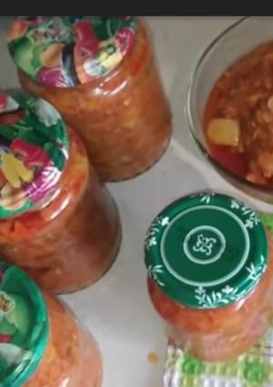 Кабачкова iкра з рибною консервою!