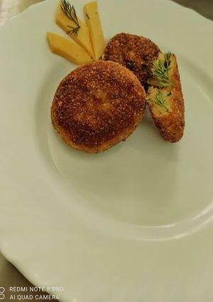 Зразы рыбные с грибами