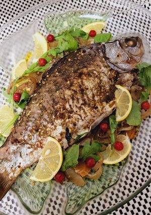 Карась в духовці