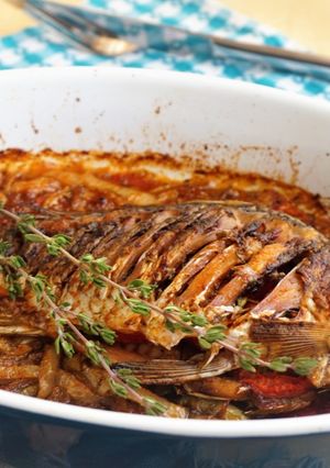 Карась на овочевій подушці