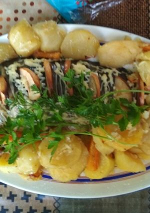 Короп запечений