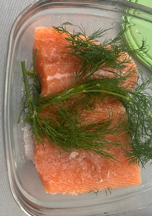 Лосось солений