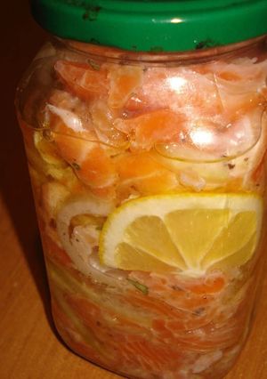 Лосось слабого посола