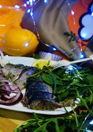 Малосольна скумбрія пряна сухого засолу