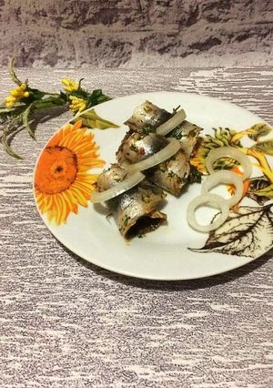 Мариноване філе салаки