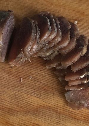 Малосольная пряная скумбрия 