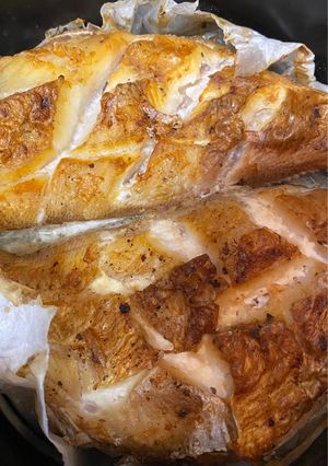 Морський окунь в мультипечі