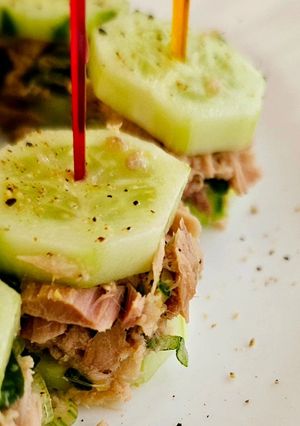 Неймовірна смачна закуска з тунцем