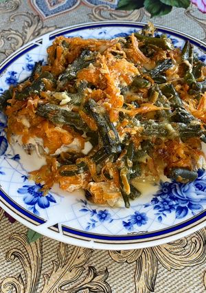 Мінтай під овочами