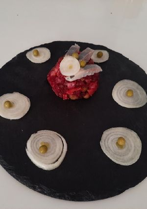 Овочевий салат з оселедцем