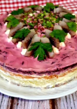 Новогодний салат 