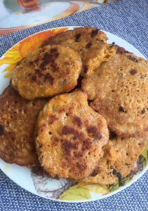 Оладьи из икры карася