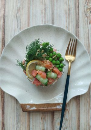 Олів‘є з лососем