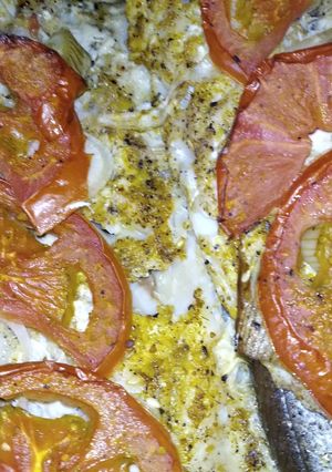 ПХ запечений хек з овочами